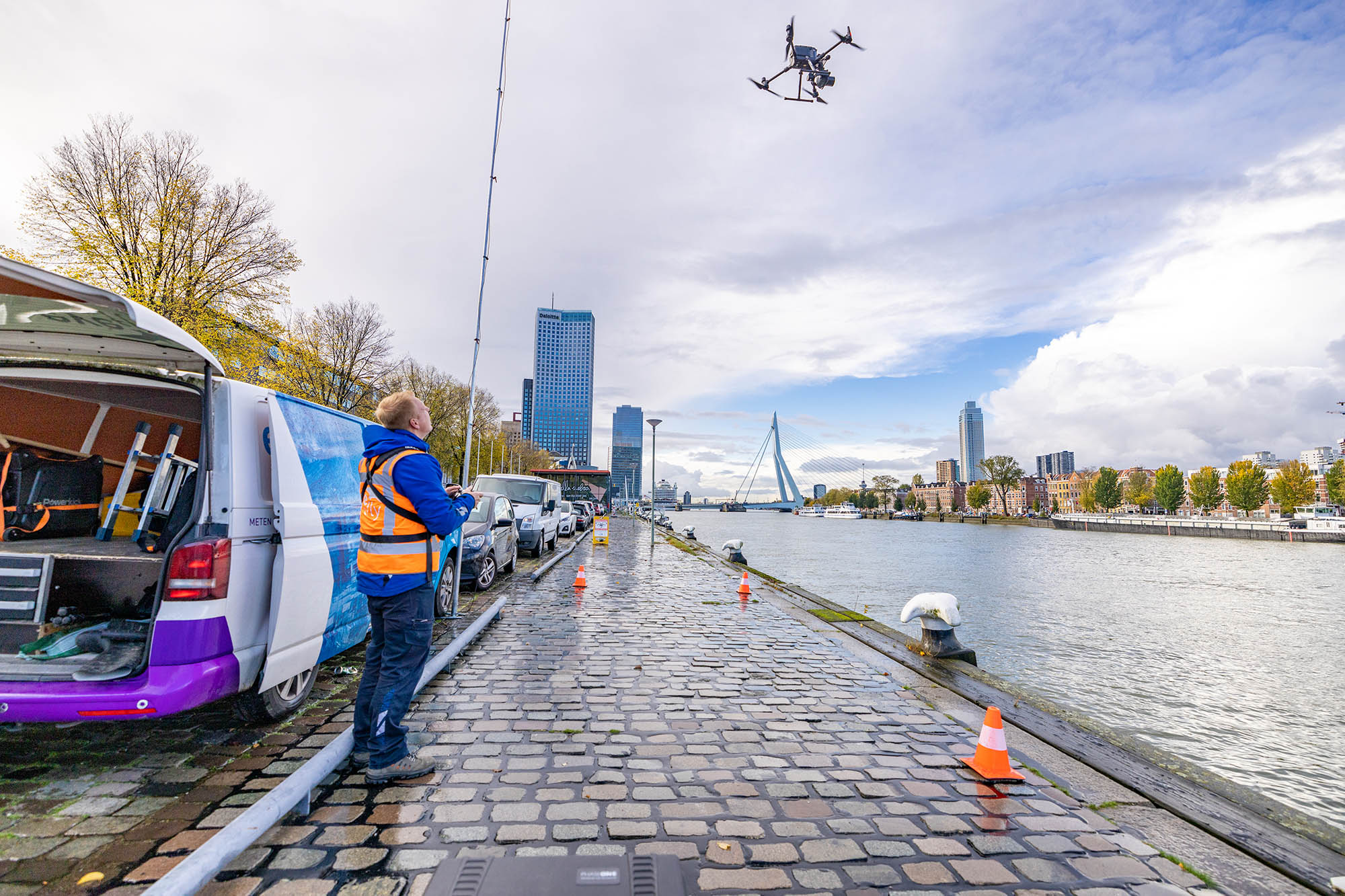 Eyefly digital twin Rotterdam verduurzamen drones
