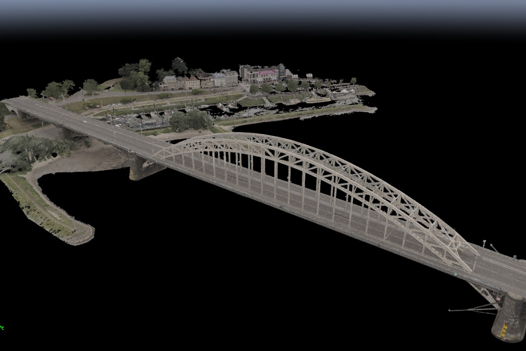 Heijmans 3D-model Waalbrug Nijmegen